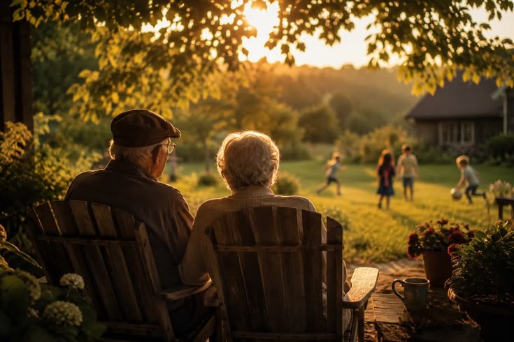 Legacy Keepsake: Grandparents watching family